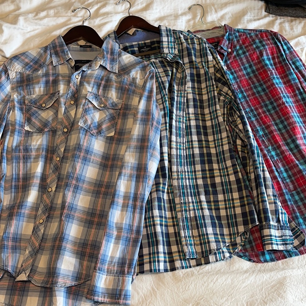 3 Men’s Dress shirts